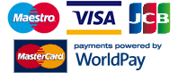 Payments are processed by Worldpay